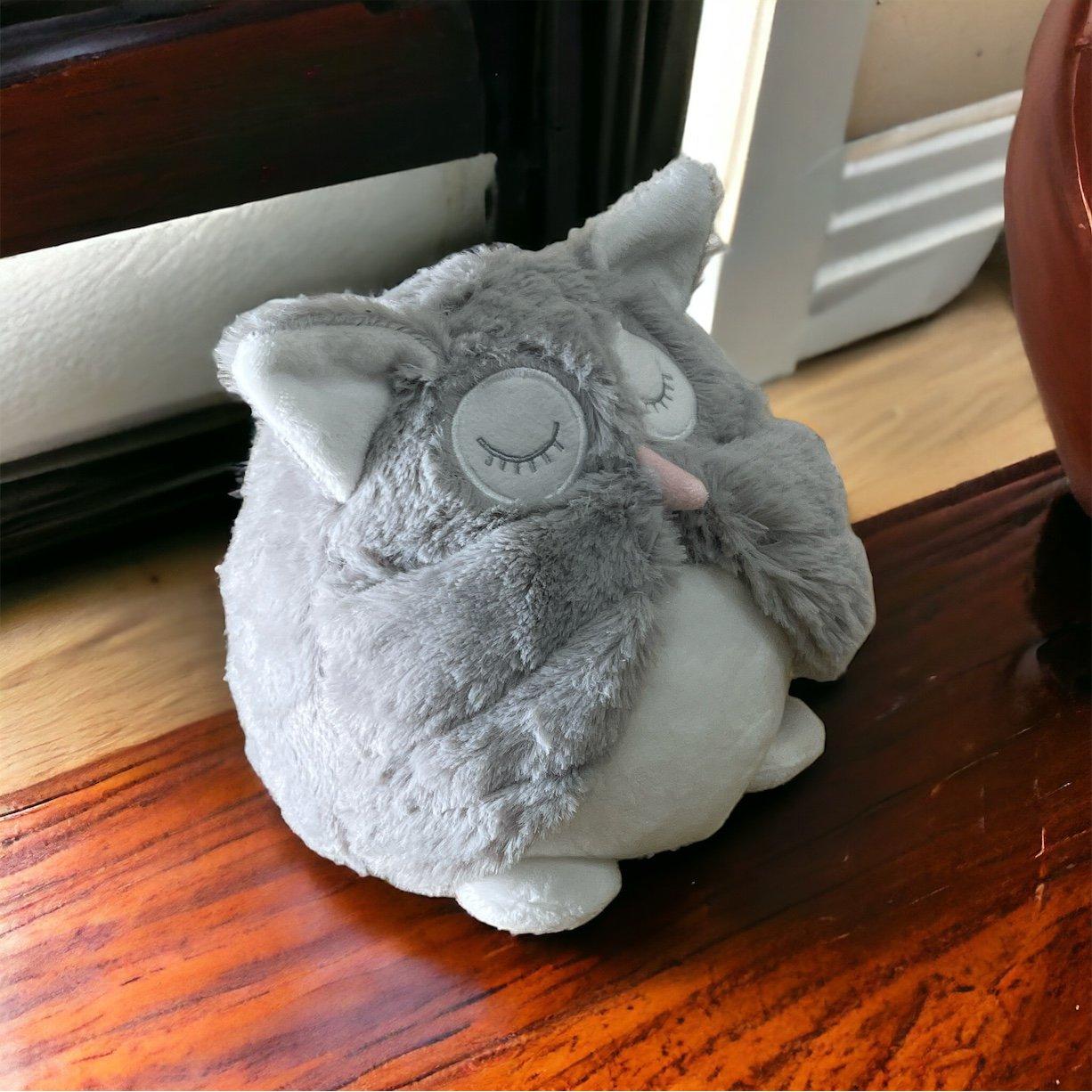 Grey Soft Owl Door Stop - Ashton and Finch