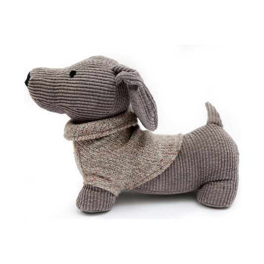 Grey Dog with Jumper Doorstop - Ashton and Finch