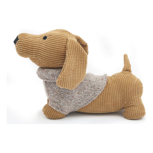Yellow Dog with Jumper Doorstop - Ashton and Finch