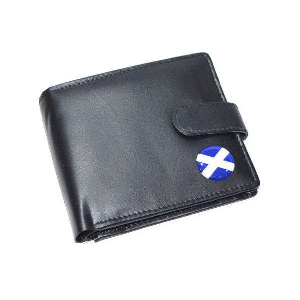 Scottish Flag Design Leather Wallet | Ashton and Finch