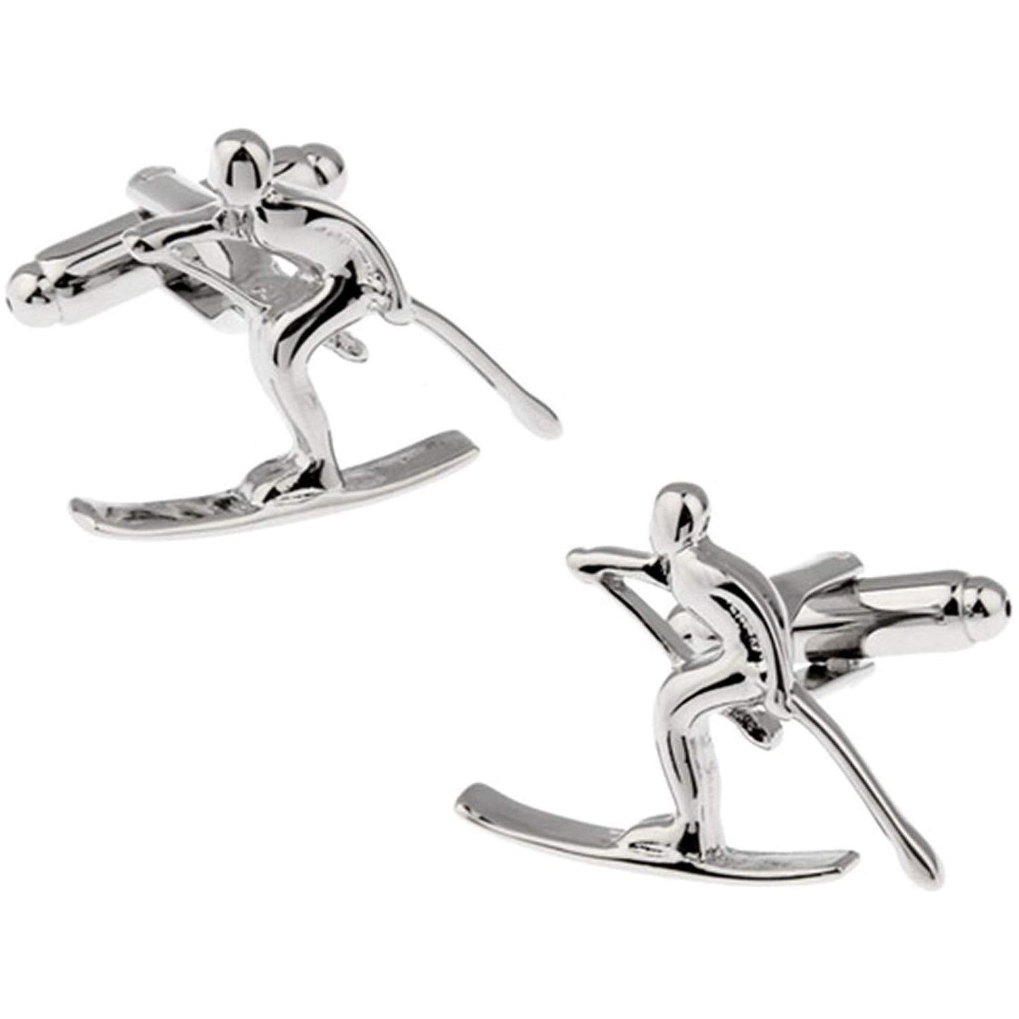 Skiing Cufflinks | Ashton and Finch