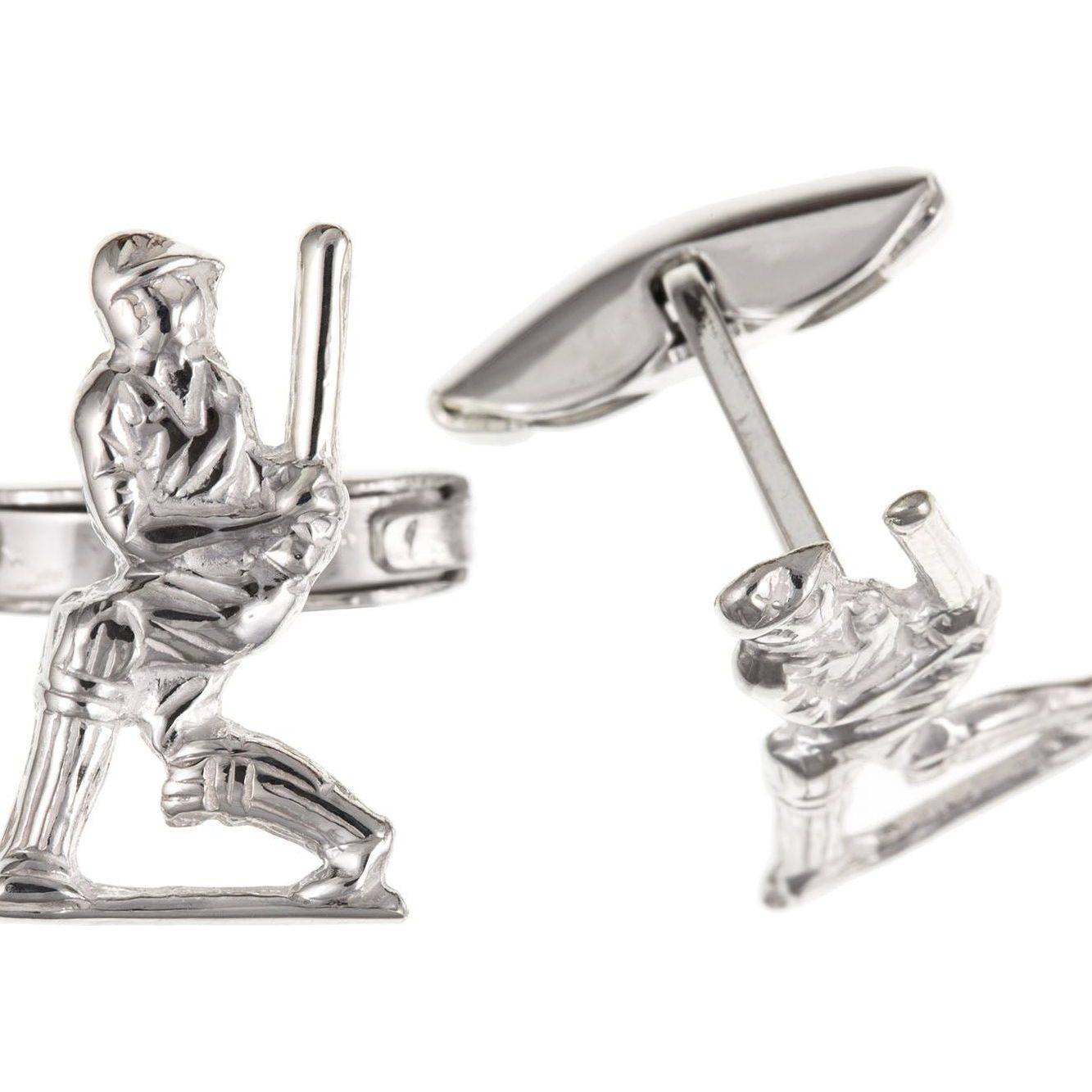 Sterling Silver Cricket Cufflinks | Ashton and Finch