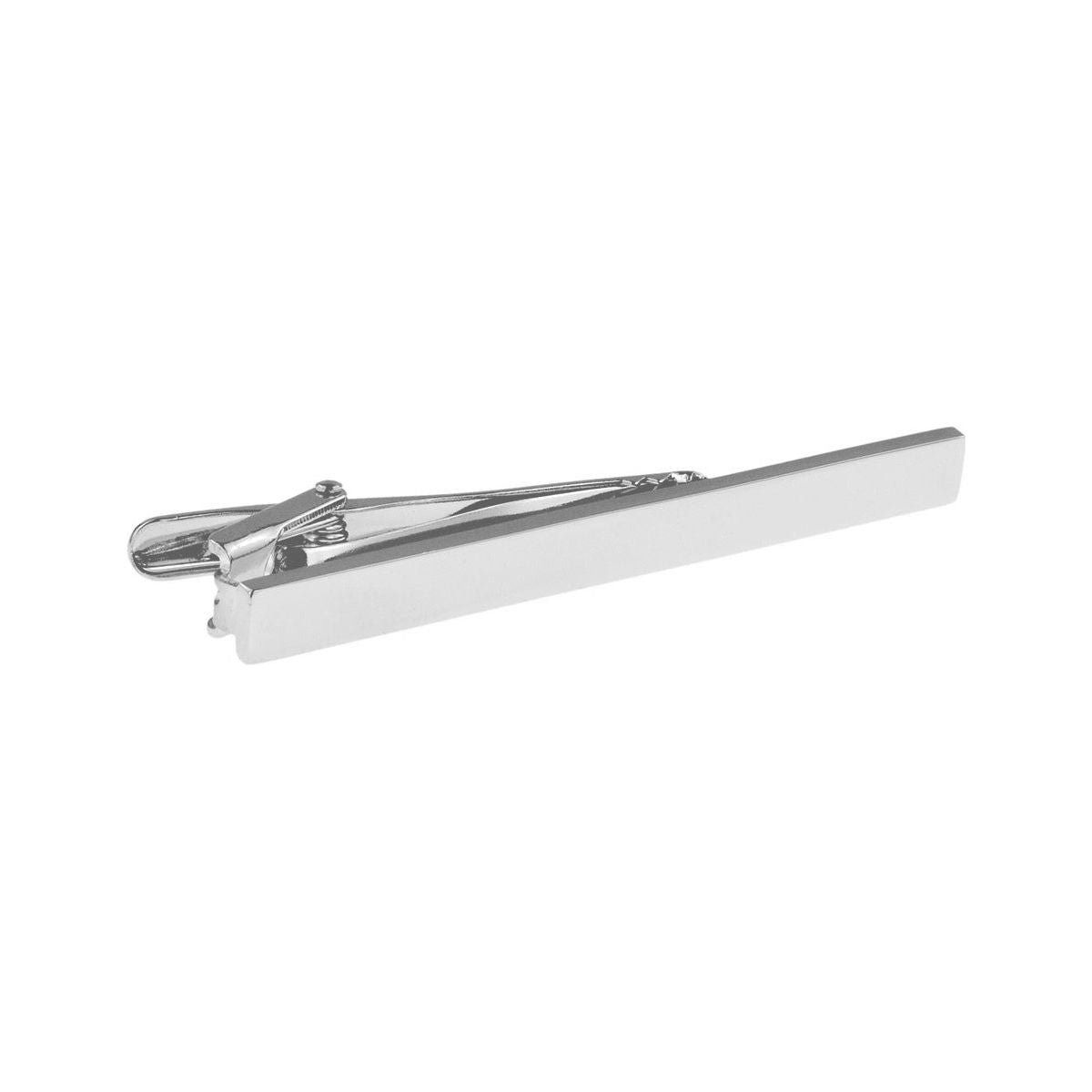 Tie Clip with Square Corners Engraved and Personalised | Ashton and Finch