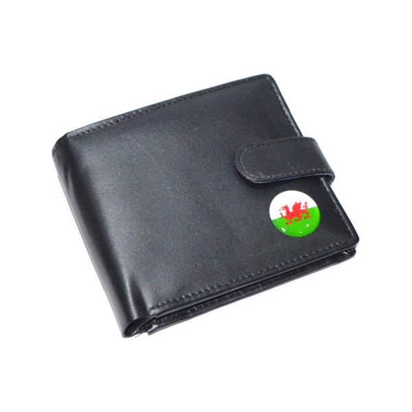 Welsh Flag Design Leather Wallet | Ashton and Finch