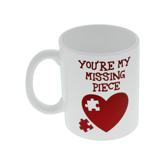 You're My Missing Piece Romantic Design Mug - Ashton and Finch