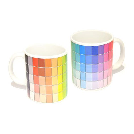 Multi-coloured panels Ceramic Mug - Ashton and Finch