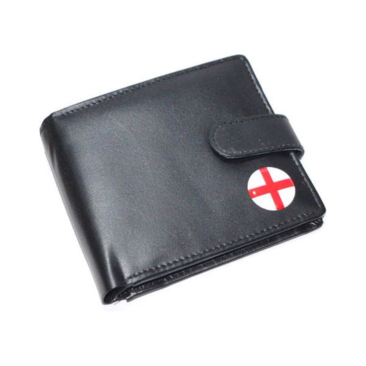 George Cross Flag Design Leather Wallet - Ashton and Finch
