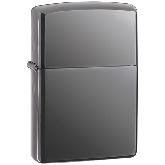 Zippo Regular Black Ice Engraved and Personalised - Ashton and Finch