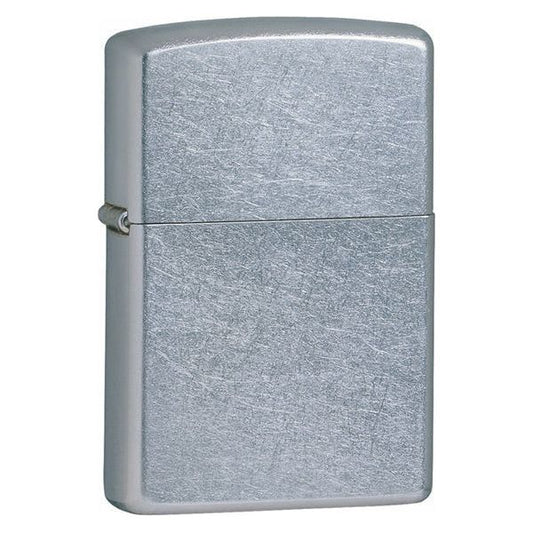 Zippo Street Chrome Regular Engraved and Personalised - Ashton and Finch