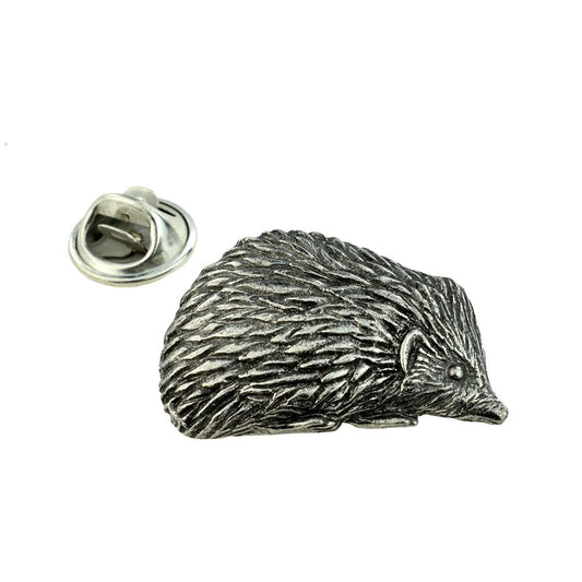 Hedgehog Design Pewter Lapel Pin Badge - Ashton and Finch