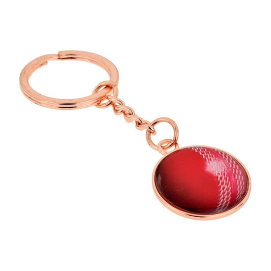 Cricket Ball Keyring Engraved and Personalised - Ashton and Finch