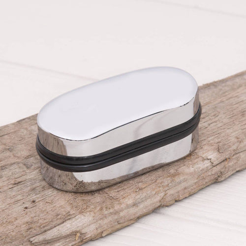 Personalised Chrome Cufflink Box