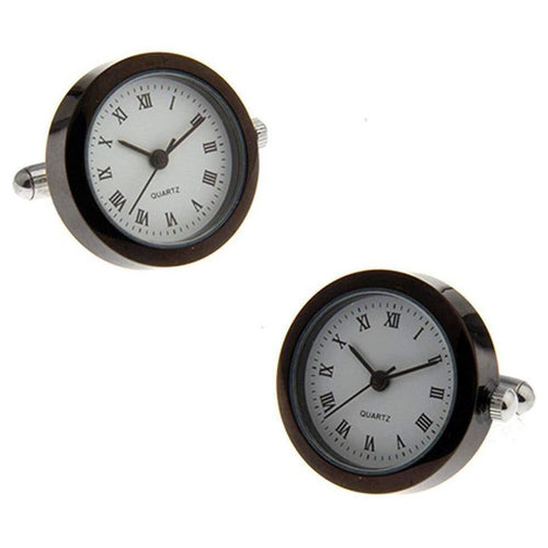 Working Quartz Watch Cufflinks