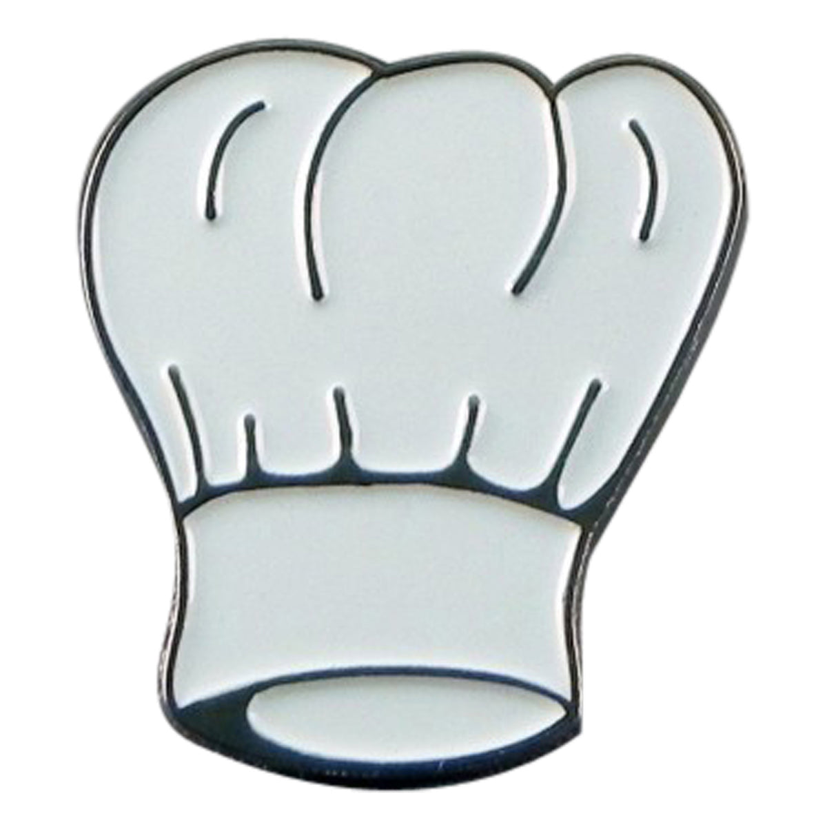 Chefs Hat cooking Metal Enamel Lapel Pin Badge