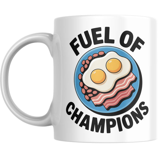 Full English Breakfast Mug – Funny Food Coffee Cup