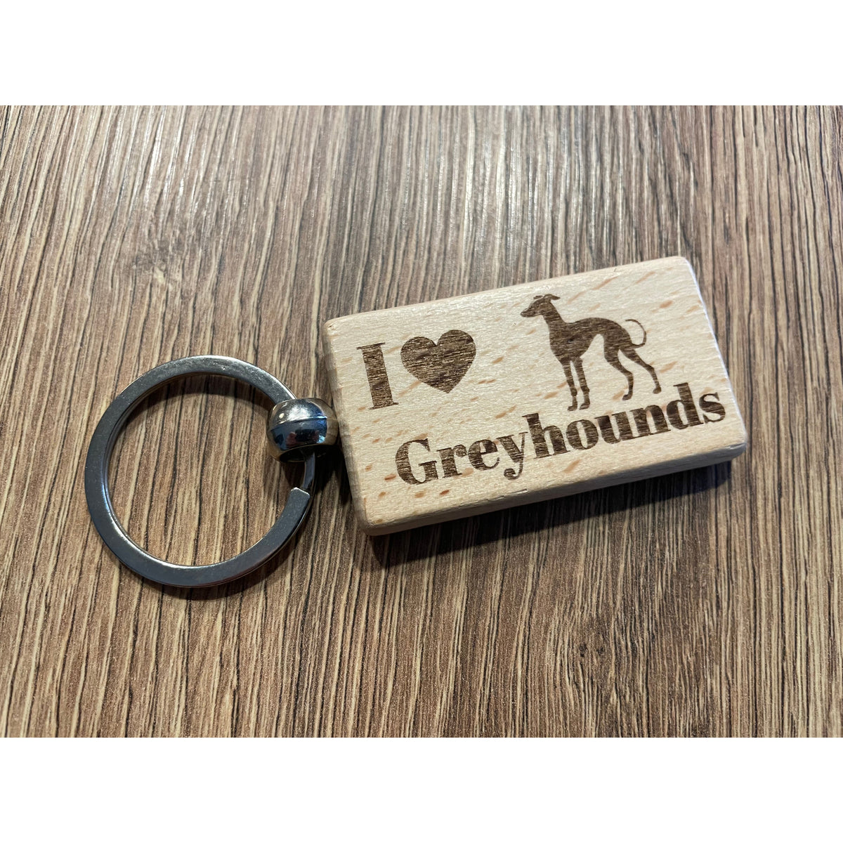 Greyhound Keyring Dog Lover Gift  | Ashton and Finch