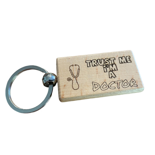 Trust Me, I'm a Doctor Keyring Gift  | Ashton and Finch