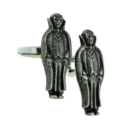 Vampires Count Dracula English Pewter Cufflinks | Ashton and Finch
