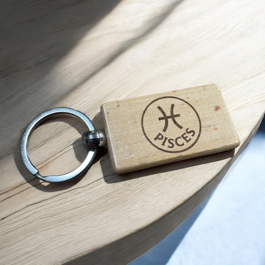 Pisces Zodiac Keyring Gift  | Ashton and Finch