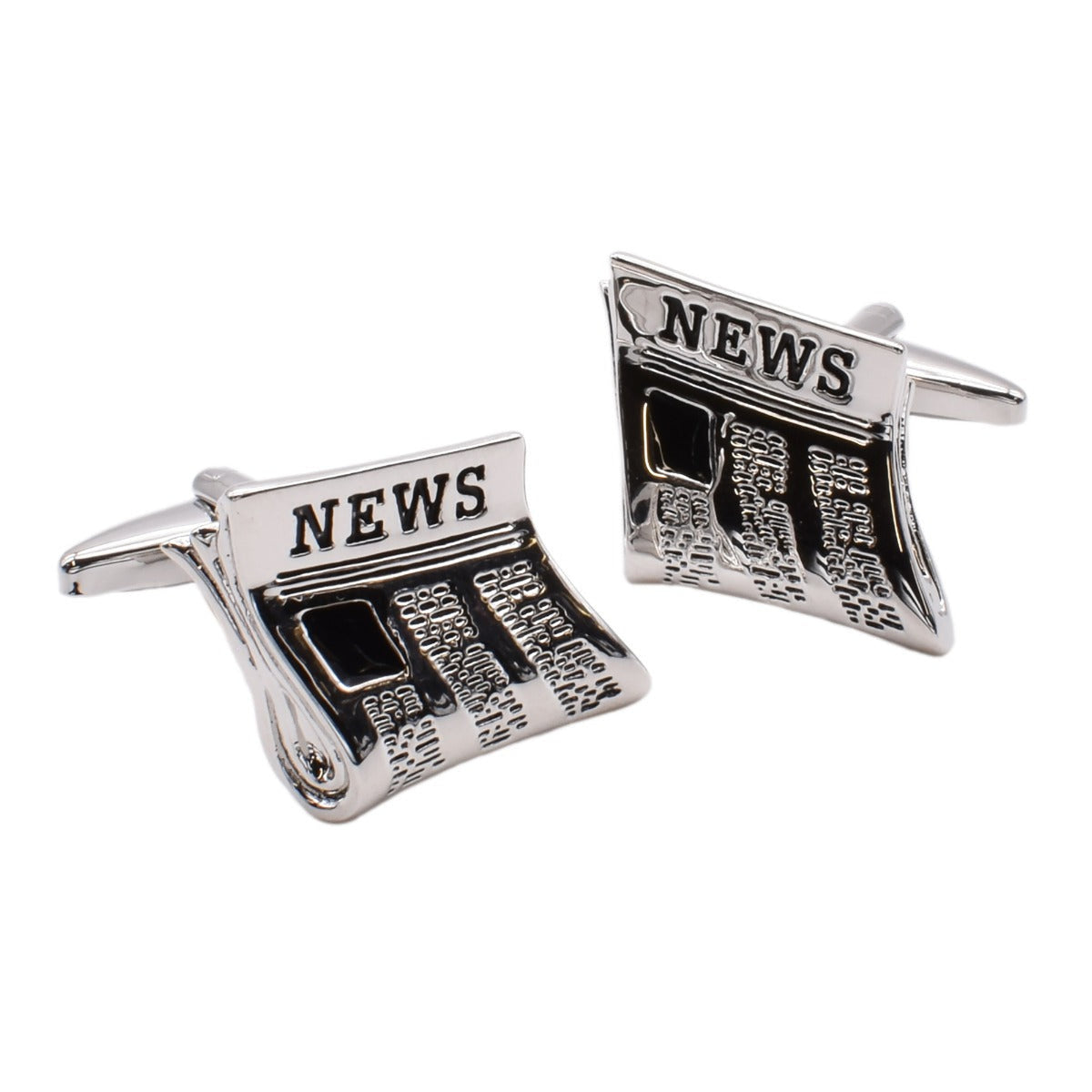 Newspaper Cufflinks | Ashton and Finch