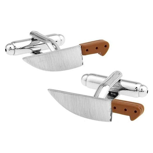 Chef's Chopping Knife Cufflinks  | Ashton and Finch