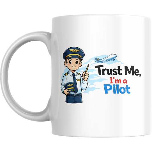 Pilot Mug – Trust Me I’m a Pilot - Ashton and Finch