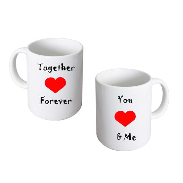Romantic Mug – Together Forever You and Me Cup | Ashton and Finch