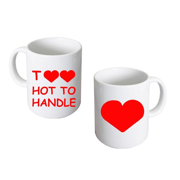 Romantic Mug – Too Hot to Handle Valentines Cup | Ashton and Finch