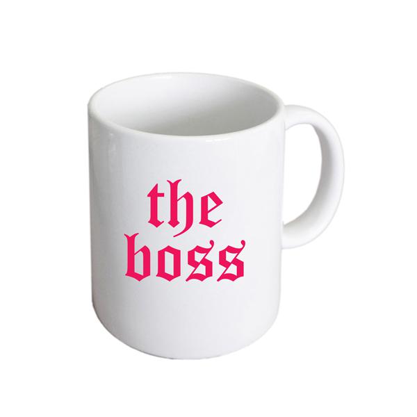 Boss Mug – Gothic Script Women’s Coffee Cup | Ashton and Finch