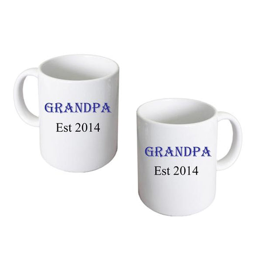 Grandpa Mug – Est 2014 Coffee Cup | Ashton and Finch