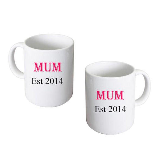 Mum Mug – Est 2014 Coffee Cup | Ashton and Finch