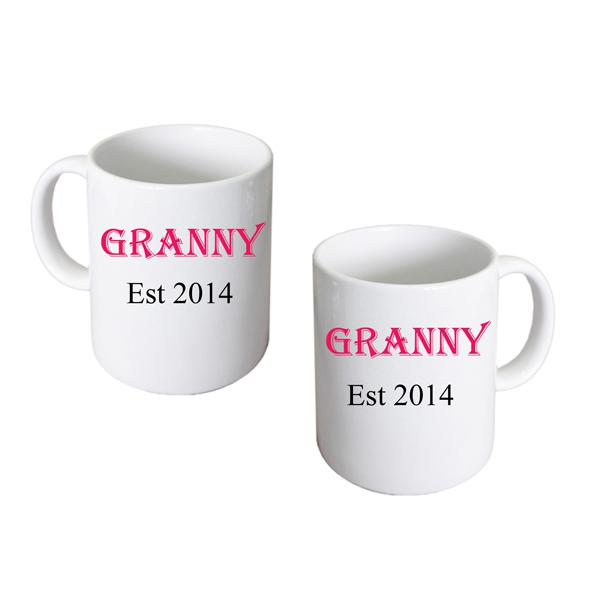 Granny Mug – Est 2014 Coffee Cup | Ashton and Finch