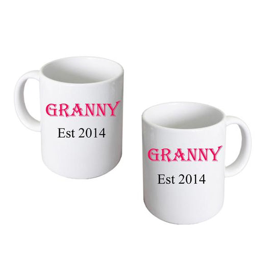 Granny Mug – Est 2014 Coffee Cup | Ashton and Finch