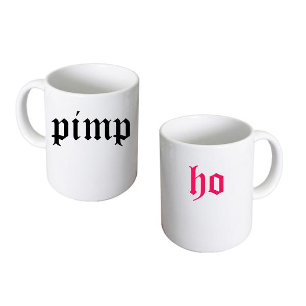 Couples Mug Set – Pimp and Ho Gothic Style Cups | Ashton and Finch