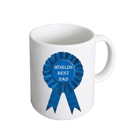 Dad Mug – Worlds Best Rosette Design Cup | Ashton and Finch