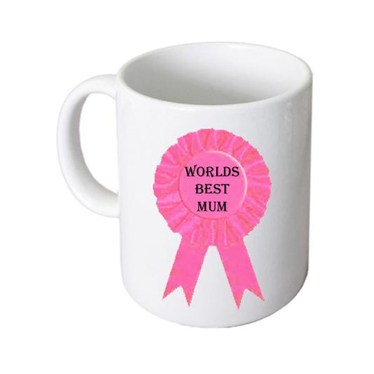 Mum Mug – Worlds Best Rosette Design Cup | Ashton and Finch