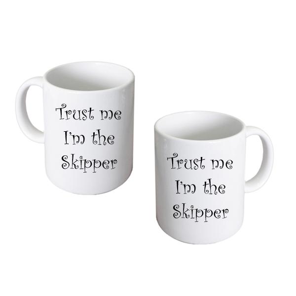 Skipper Mug – Trust Me I’m the Captain Coffee Cup | Ashton and Finch