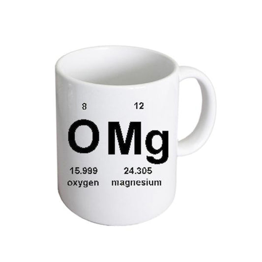 Funny Mug – OMG Periodic Table Design Cup | Ashton and Finch