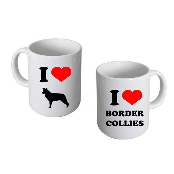 Border Collie Mug – I Love Border Collies Coffee Cup | Ashton and Finch