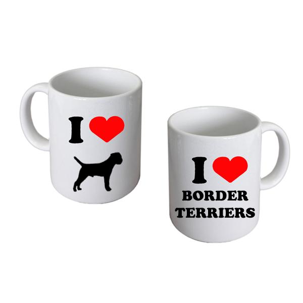 Border Terrier Mug – I Love Border Terriers Coffee Cup | Ashton and Finch