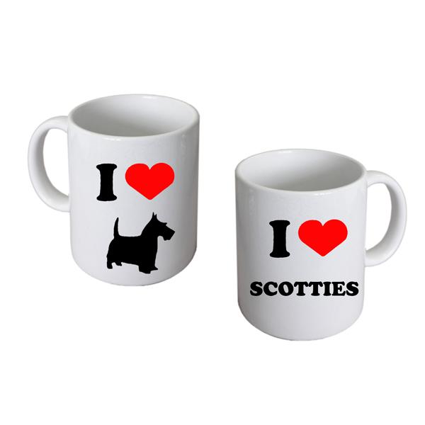 Scottish Terrier Mug – I Love Scotties Coffee Cup | Ashton and Finch