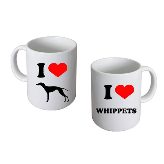 Whippet Mug – I Love Whippets Coffee Cup | Ashton and Finch