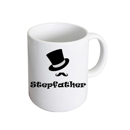 Wedding Mug – Stepfather Top Hat and Moustache Cup | Ashton and Finch