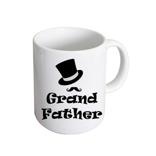 Wedding Mug – Grandfather Top Hat and Moustache Cup | Ashton and Finch