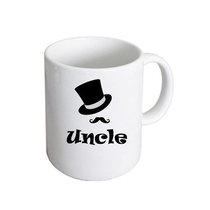 Wedding Mug – Uncle Top Hat and Moustache Cup | Ashton and Finch