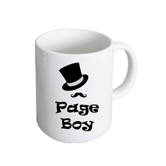 Wedding Mug – Page Boy Top Hat and Moustache Cup | Ashton and Finch