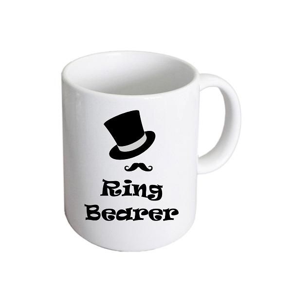 Wedding Mug – Ring Bearer Top Hat and Moustache Cup | Ashton and Finch