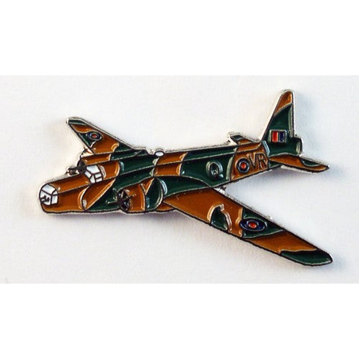 Wellington Bomber War Plane Aeroplane Metal Enamel Lapel Pin Badge