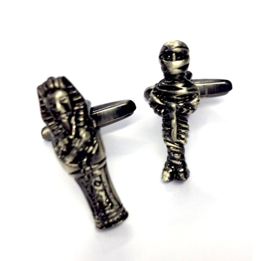 Egyptian Mummy Cufflink set | Ashton and Finch