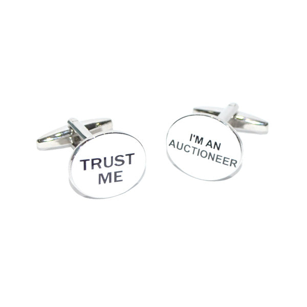 Trust me I'm an Auctioneer Cufflinks | Ashton and Finch